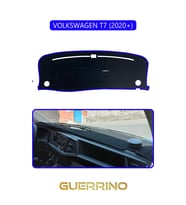 VOLKSWAGEN T7 (2020+)TORPİDO KORUMA HALISI MAVİ KENAR