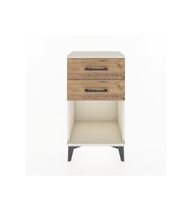Arges Komodin 2 Çekmeceli 44x30x80 Aytaşı-Çam