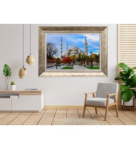 Gümüş Çerçeveli dekoratif Tablo as914