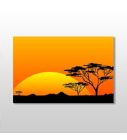 Vektörel Tablo Kanvas Tablo 60x40cm (Karışık)