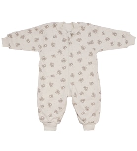 Unisex Ekru Koala Desenli Uyku Tulumu 1.5 Tog Uyku Tulumu (Standart)