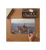 İshak Paşa Sarayı - Ağrı Tasarımı 240 parça Ahşap Puzzle Ahşap Kutuda MP08820