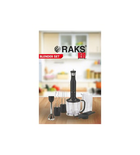 Neromix El Blender Set 1000 W 1 lt Kapasite Turbo Fonksiyonu ile Çok Amaçlı Kullanım