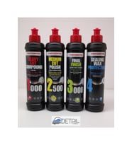 Menzerna 1000 2500 3000 Sealingwax Kalın Pasta Boya Koruma Set 250 ml