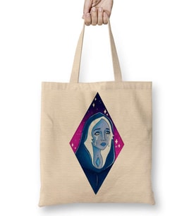 Blue Diamond Bez Çanta Uzun Saplı