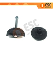 BMW İçin 1 Set 2 Parça Gaz Kelebeği Gövdesi Aktüatör Dişlisi 13627838085