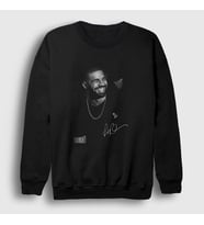Presmono Unisex Siyah Sign Poster Drake Sweatshirt 326910tt