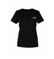 Trender Bloom Baskı Siyah Kadın T-Shirt 26YL71595007