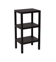 3 RAFLI SİYAH MODÜLER ÜNİTE PLASTİK 38x29x74 cm GO-53-vice 01215