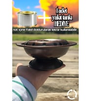 XL Metal Demlik Altı Isıtıcı, Şıklığı ve Pratikliği Bir Araya Getiren osmanlı ocak Isıtıcı-Büyük Boy