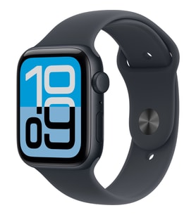 Apple Watch Se 3 Gps, 40 mm Gece yarısı Alüminyum kasa ve Gece yarısı Spor kordon - m/l
