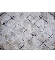Diamond Halı 25015A 19725 SİYAH Siyah Model 200*280 Leke Tutmaz dokuma taban