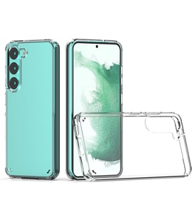 Samsung Galaxy S23 Kılıf Full Şeffaf Sararmaz Kapak (Renksiz)