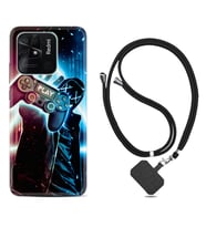 Xiaomi Poco X3 Pro M4 Pro X4 Pro C40 10C Kılıf Boyun Askılı Silikon Play Me 1757