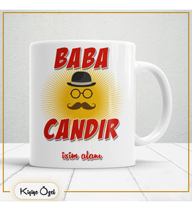 Babalar Günü Özel Hediye Çay Kahve Kupa Bardak-baba53