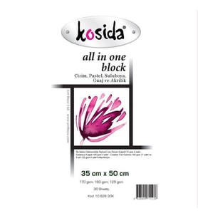 Ponart Kosida All in One Resim Defteri 35x50 cm.