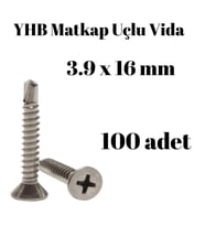 Matkap Uçlu Vida YHB 3.9x16 100'lü Paket