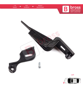 Ford Fiesta MK6 2008-2013 8A6113W030 İçin Sol Ön Far Ayak Tamir Seti