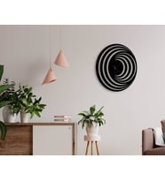 BK Gift Dekoratif 45cm Ahşap Duvar Saati-121