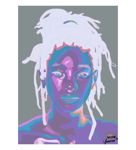Willow Smith Tablo Ahşap Poster Dekoratif