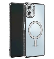 Northcity Samsung Galaxy A06 Uyumlu Joke Simli Magneticsafe Kılıf - Siyah