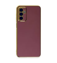 Samsung Galaxy M23 Kılıf Volet Silikon - Kırmızı