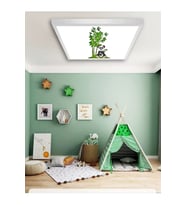 Genç Odası Avize-60cmx60cm-54watt Led-6500 Kelvin (beyaz)-avize Modelleri-alan Homojen Aydınlatma-