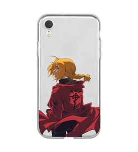 Iphone XR Uyumlu Edward Elric Tasarımlı Şeffaf Telefon Kılıfı