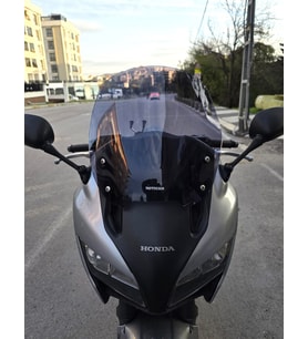 MOTOCAM Honda CBF 1000 Ön Cam 2010-2013 Model 40cm Füme Renkli 4mm