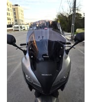 MOTOCAM Honda CBF 1000 Ön Cam 2010-2013 Model 40cm Füme Renkli 4mm