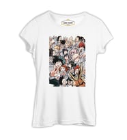 My Hero Academia Beyaz Kadın Tshirt