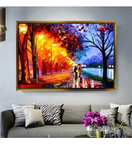 Altın Çerçeveli dekoratif tablo a524 (Gold)