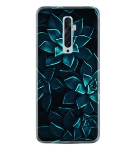 Oppo Reno 2Z 4 Lite 4 Pro 5 6 7 A31 Kılıf Desemli Silikon Mistik Çiçekler 1650