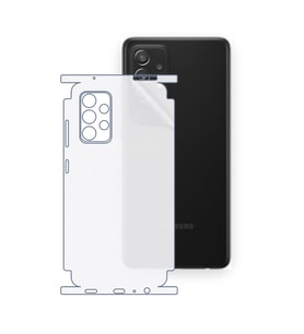 SChitec SAMSUNG Galaxy A52 Uyumlu Fullbody Arka Kaplama Hidrojel Koruyucu Film