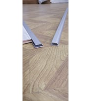 PARKE BİTİM PROFİLİ, U PROFİLİ  ( 8 MM PARKELERE UYUMLU) 117 CM