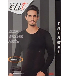 Tutku Elit Thermal Içlik Fanila Siyah 1307