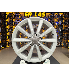 4 Adet AUDİ ORIJINAL 7*17 5*112 ET43 57.1 SILVER JANT REVİZE EDİLMİŞ (Takım)