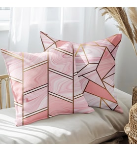 eJOYA Modern Tasarımlı 2'li Yastık İçi Ve Kırlent Kılıfı 45cm 113495