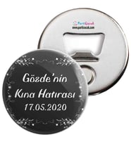 Kına Hatırası Fotolu Magnet Açacak 24 Adet