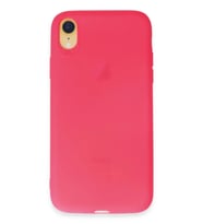 iPhone XR Kılıf First Silikon - Pembe