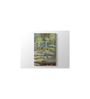 DBSanatevi Claude Monet - Water Lily Pond And Bridge Tablo 60 X 80 Cm