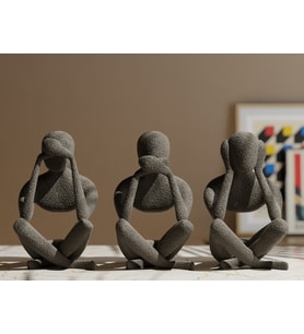 Felsefi Bir Yorum: NOBody - No Evil Trio (3’lü Sanat Seti)