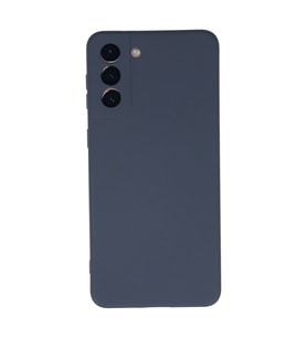 Samsung Galaxy S21 Plus Kılıf Nano İçi Kadife Silikon - Gri