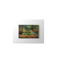 DBSanatevi Claude Monet - The Family Of The Artist In The Argenteuil Garden Tablo 70 X 70 cm