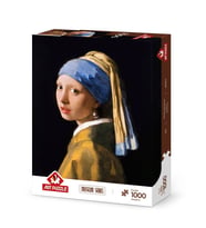 Art Puzzle İnci Küpeli Kız 1000 Parça Museum Puzzle
