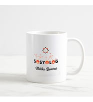 Sosyolog Kupa Bardak (2. Tasarım) (Beyaz)