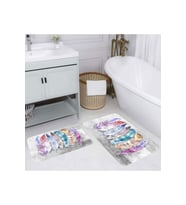 Eliana Home Baskılı 2'li Banyo Paspas Takımı RVG5179