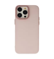 Apple İphone 14 Pro Kılıf Modos Metal Kapak - Pembe