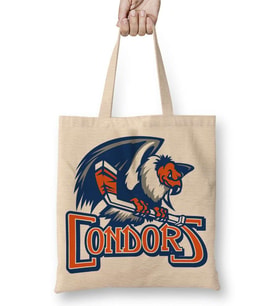 Condors Logo Bez Çanta Uzun Saplı