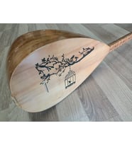 KISA SAP SAZ  TASARIMLI  TAM SET